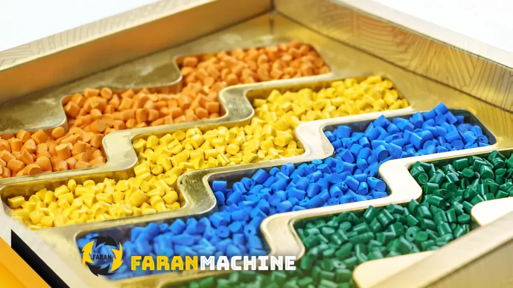 گرانول های رنگی