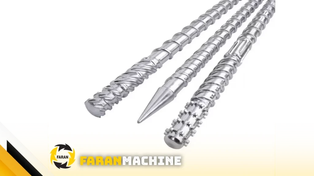 ماردون و سیلندر دستگاه تزریق پلاستیک